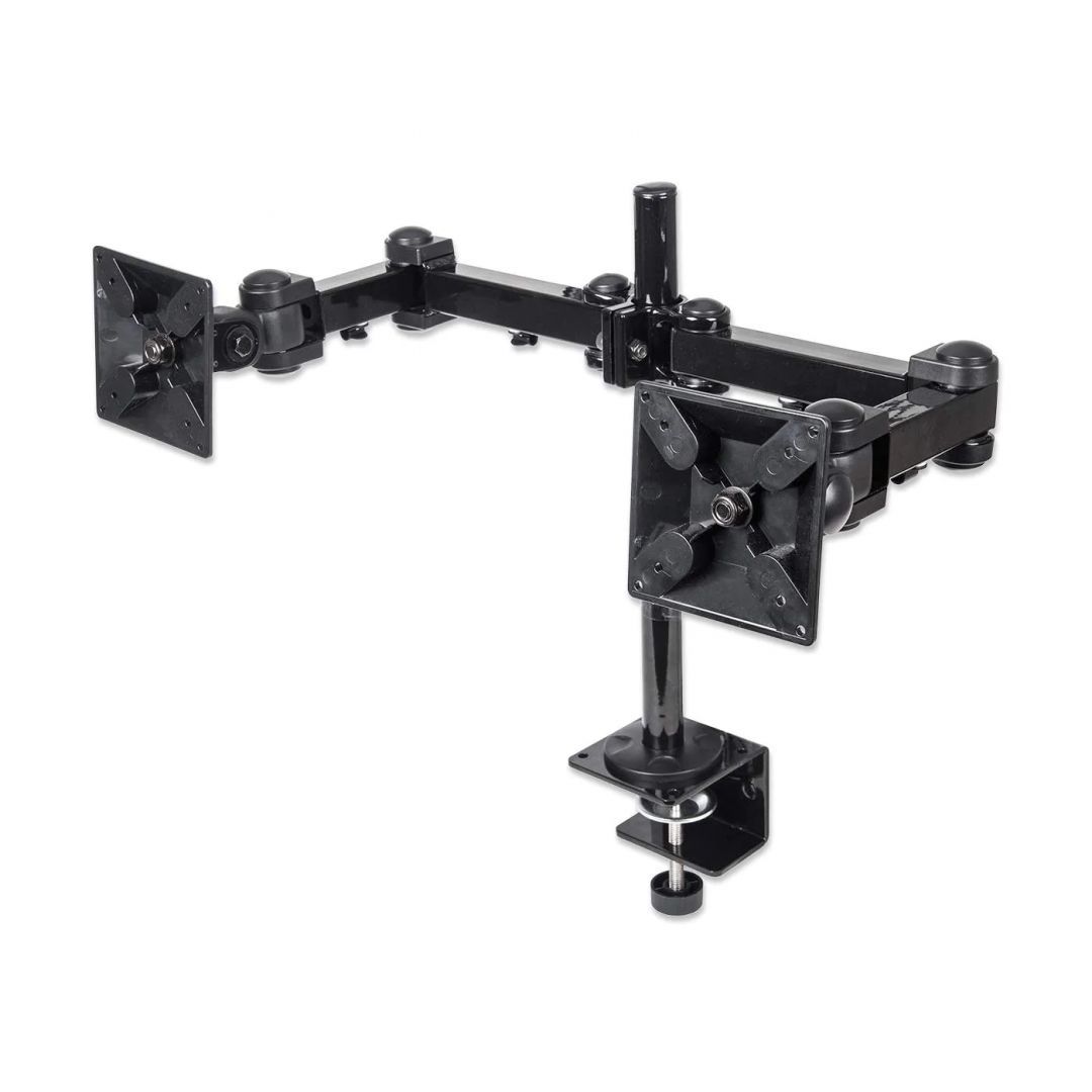 Manhattan LCD Monitor Mount with 2 Double-Link Swing Arm Manhattan LCD Monitor Mount with 2 Double-Link Swing Arm