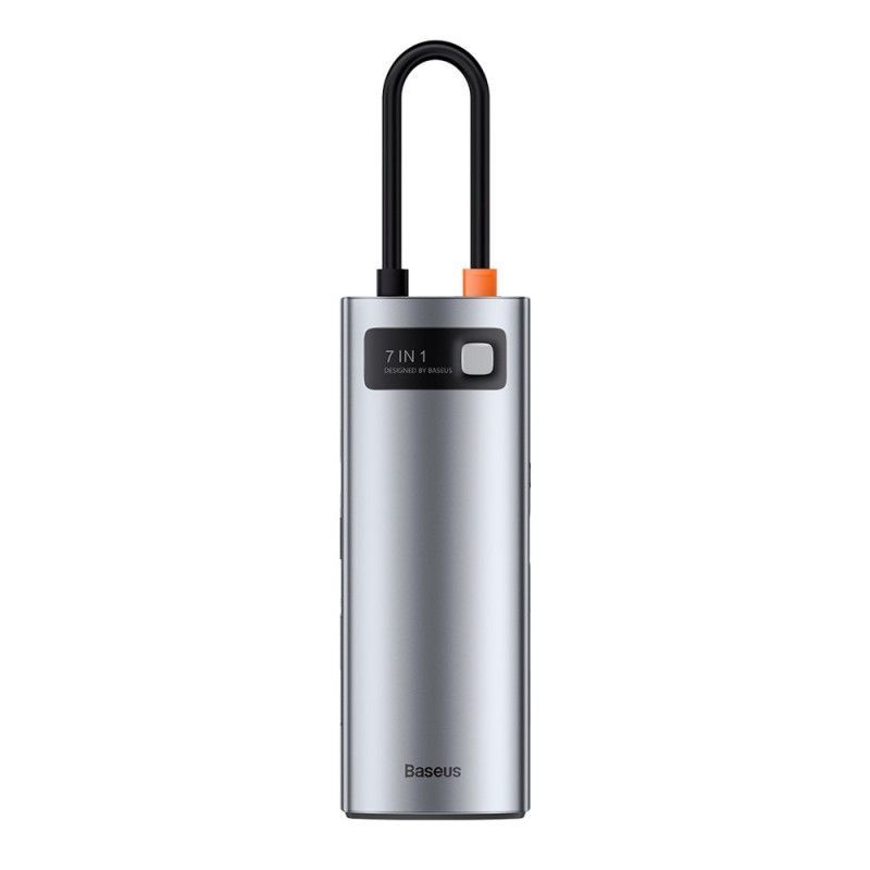 Baseus 7in1 USB-C Docking Station Grey Baseus 7in1 USB-C Docking Station Grey