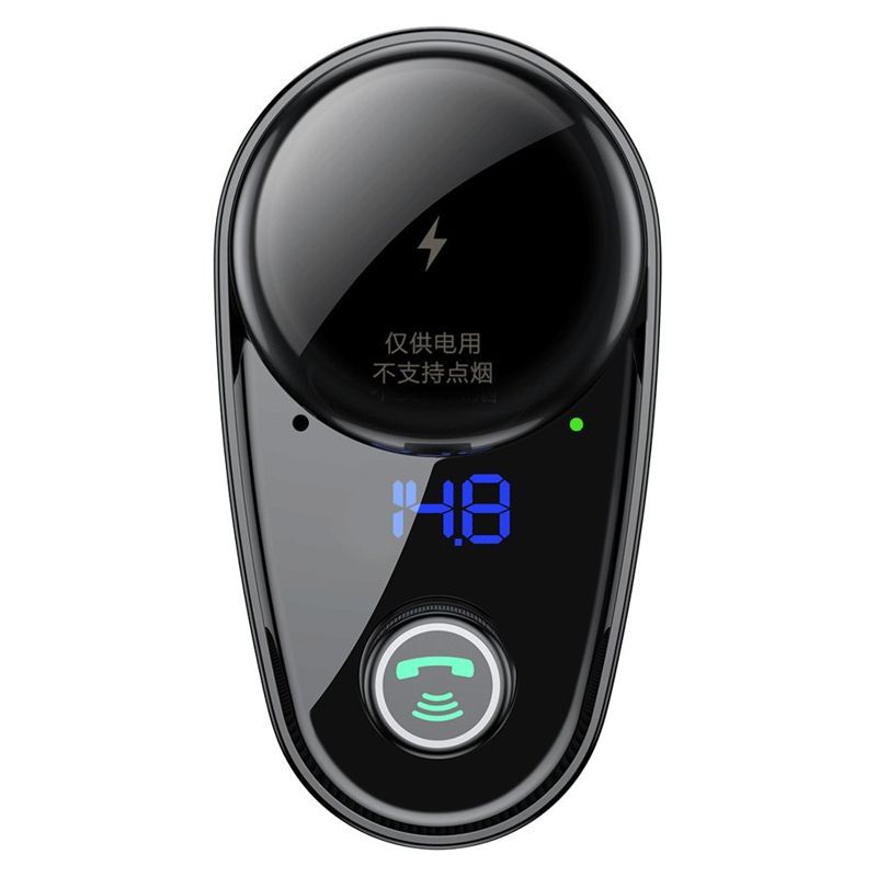 Baseus Locomotive Bluetooth FM Transzmitter Black Baseus Locomotive Bluetooth FM Transzmitter Black