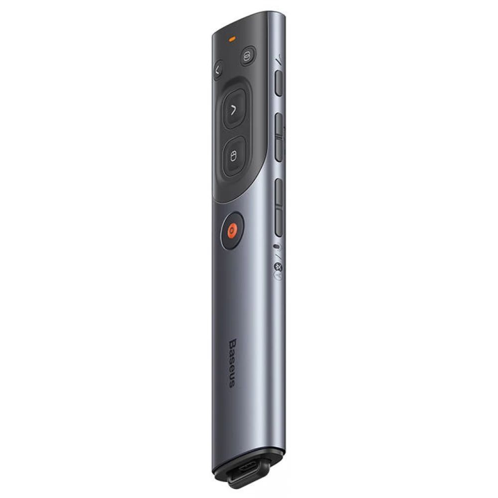 Baseus Orange Dot AI Wireless Presenter Grey/Black Baseus Orange Dot AI Wireless Presenter Grey/Black