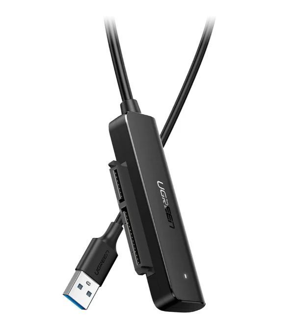 UGREEN USB-A - SATA 2,5" adapter 0,5m Black UGREEN USB-A - SATA 2,5" adapter 0,5m Black