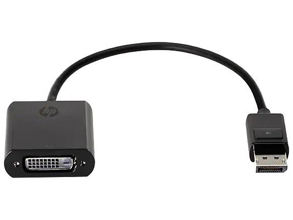 HP Displayport to DVI adapter cable 0,2m Black HP Displayport to DVI adapter cable 0,2m Black
