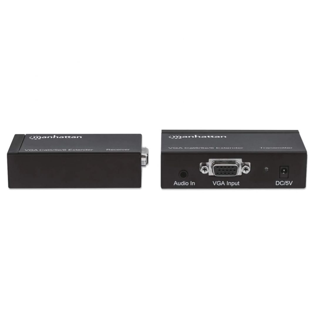 Manhattan VGA Cat5/5e/6 Extender Manhattan VGA Cat5/5e/6 Extender