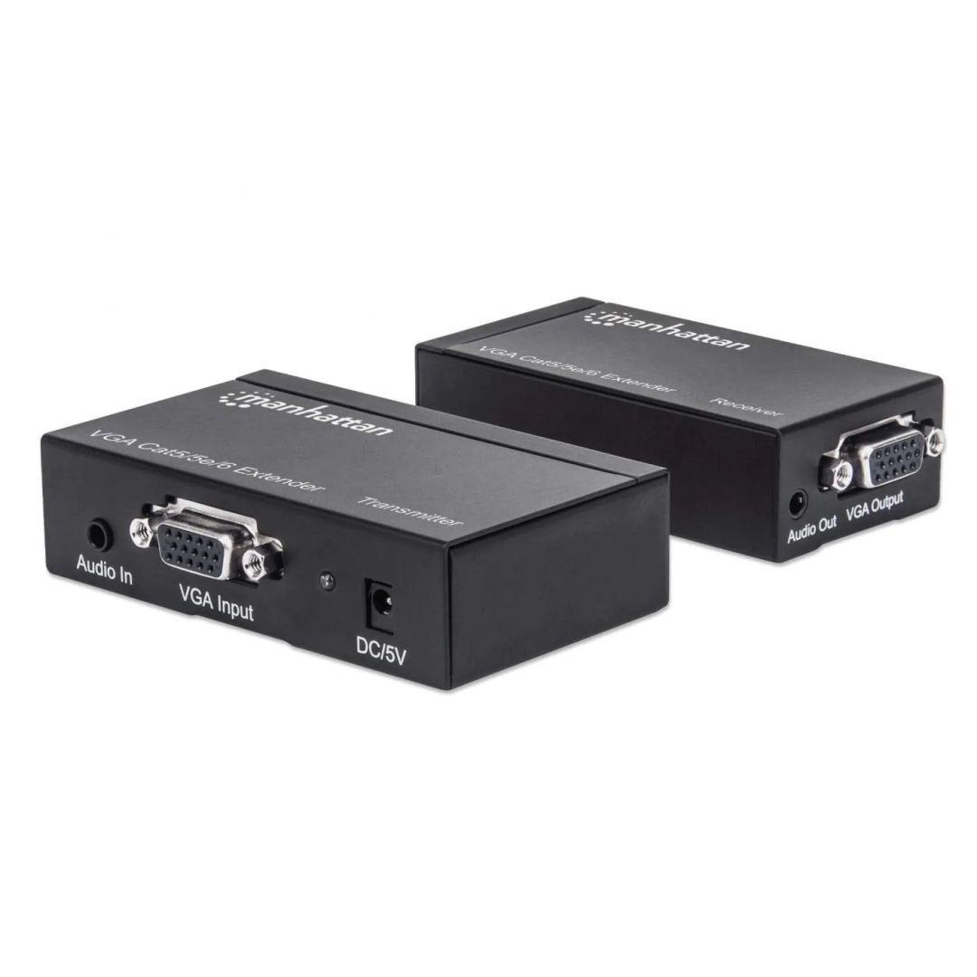 Manhattan VGA Cat5/5e/6 Extender Manhattan VGA Cat5/5e/6 Extender