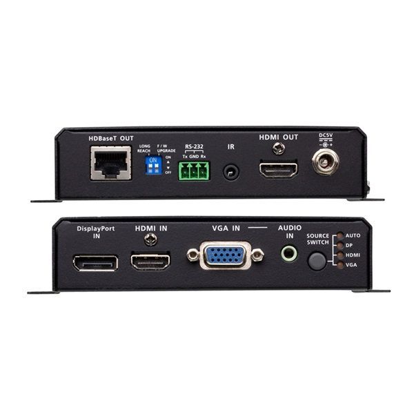 ATEN DisplayPort / HDMI / VGA Switch with HDBaseT Transmitter ATEN DisplayPort / HDMI / VGA Switch with HDBaseT Transmitter