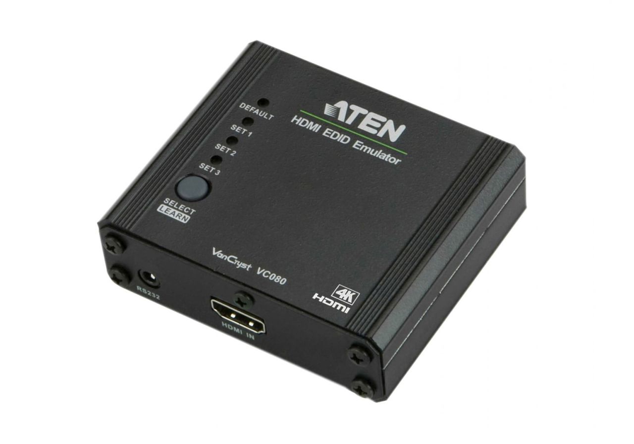 ATEN VC080 4K HDMI EDID Emulator with Programmer ATEN VC080 4K HDMI EDID Emulator with Programmer