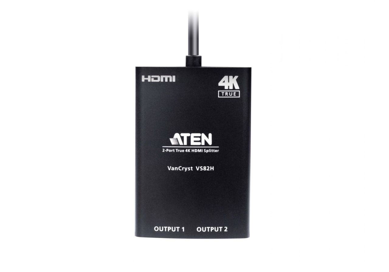 ATEN VS82H 2-Port True 4K HDMI Splitter ATEN VS82H 2-Port True 4K HDMI Splitter