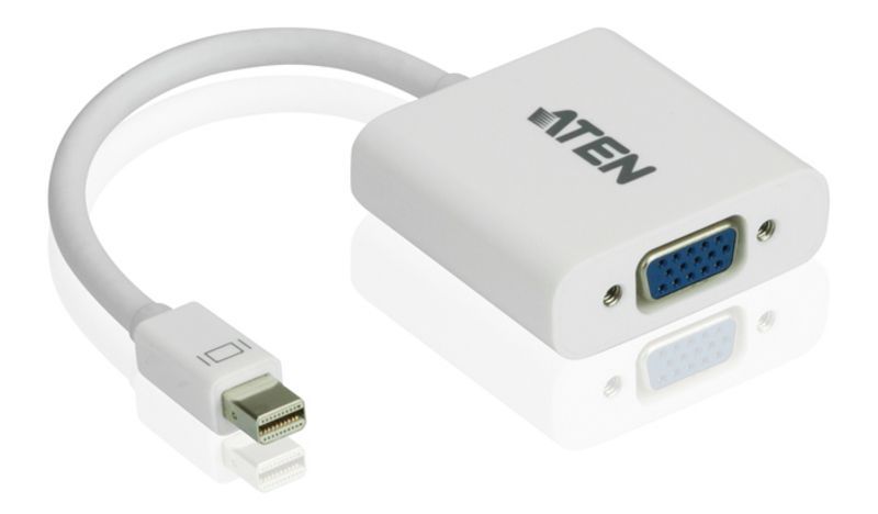 ATEN VC920 miniDisplayPort to VGA adapter White ATEN VC920 miniDisplayPort to VGA adapter White