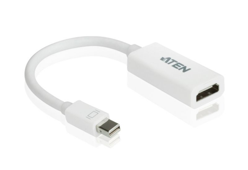 ATEN VC980 miniDisplayPort to HDMI adapter White ATEN VC980 miniDisplayPort to HDMI adapter White