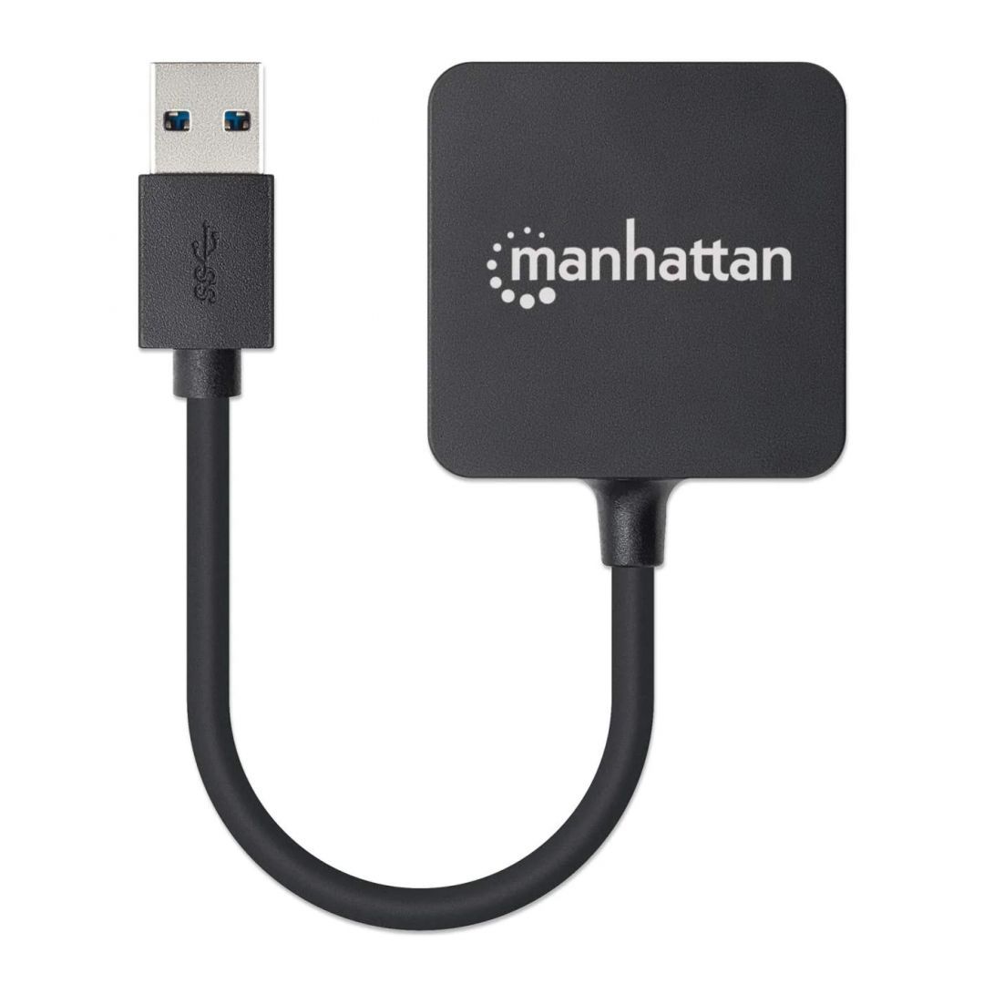Manhattan SuperSpeed USB 3.0 Hub Black Manhattan SuperSpeed USB 3.0 Hub Black
