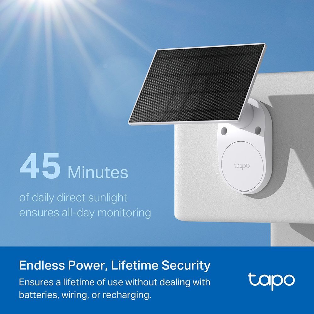 TP-Link Tapo C410 KIT Smart Wire-Free Security Camera and Solar Panel TP-Link Tapo C410 KIT Smart Wire-Free Security Camera and Solar Panel