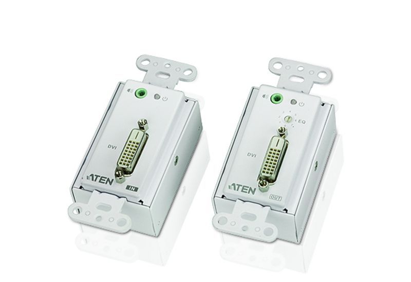ATEN VE606 DVI/Audio Cat 5 Extender Wall Plate (US) (1920x1200@40m) ATEN VE606 DVI/Audio Cat 5 Extender Wall Plate (US) (1920x1200@40m)