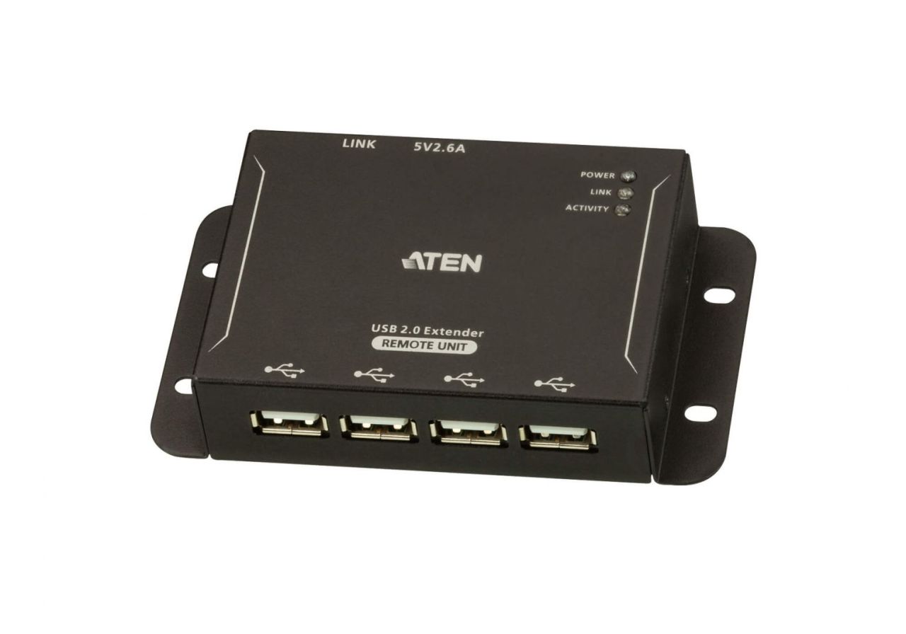 ATEN 4-Port USB 2.0 CAT 5 Extender (up to 50m) ATEN 4-Port USB 2.0 CAT 5 Extender (up to 50m)
