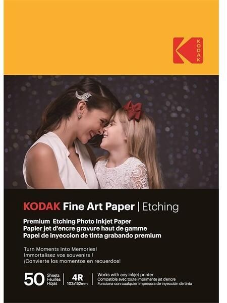 Kodak Fine Art 210g 10x15 50db Matt Fotópapír