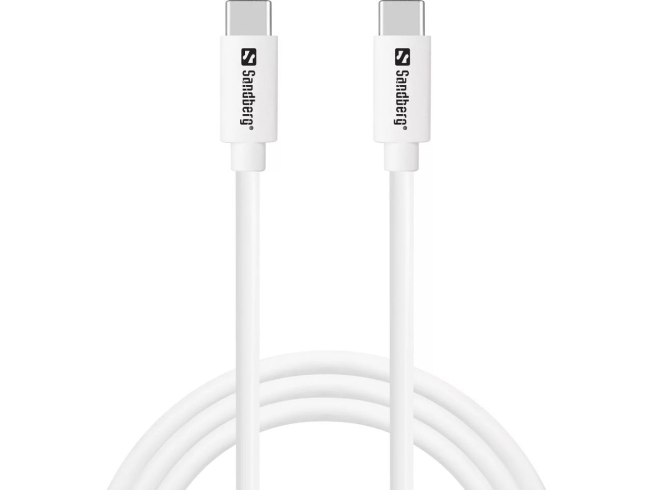 Sandberg USB-C Charge Cable 65W 1m White Sandberg USB-C Charge Cable 65W 1m White
