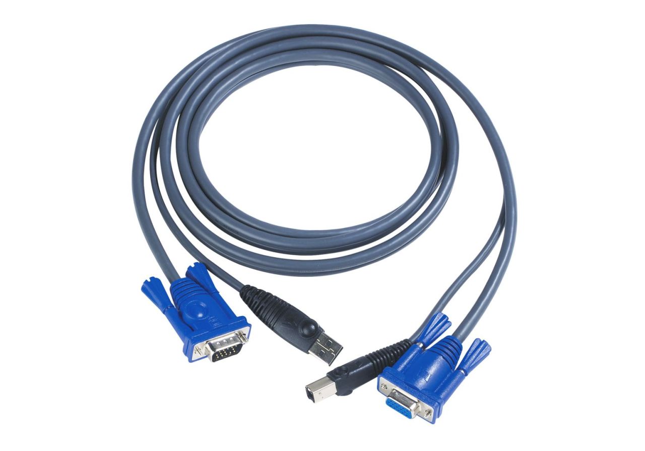 ATEN 3m USB KVM Cable Blue ATEN 3m USB KVM Cable Blue