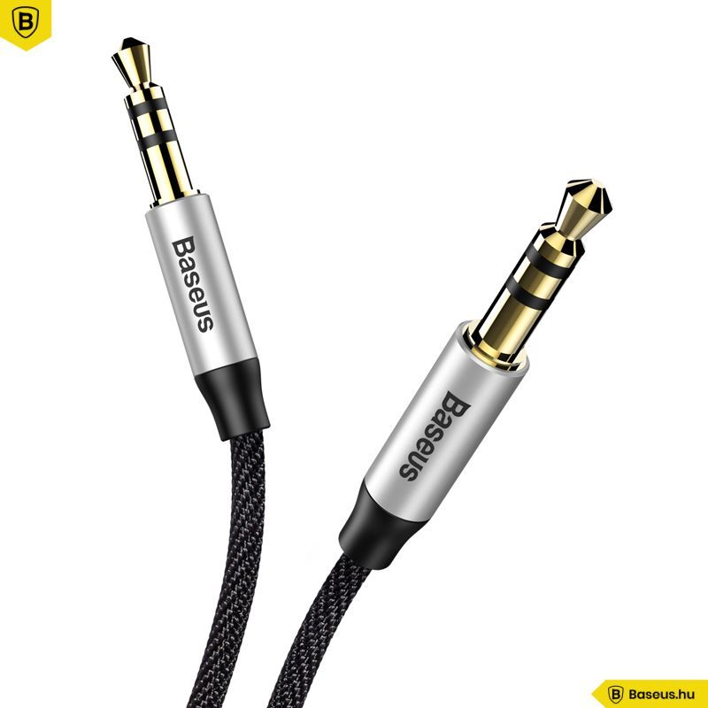 Baseus M30 Yiven Audio Cable 1,5m Black/Grey Baseus M30 Yiven Audio Cable 1,5m Black/Grey