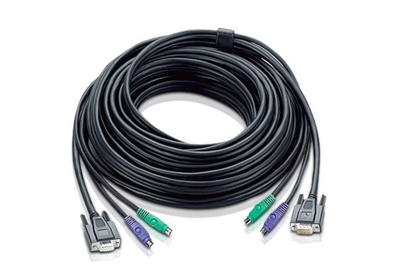 ATEN 2L-1010P 10m PS/2 VGA Standard KVM Cable ATEN 2L-1010P 10m PS/2 VGA Standard KVM Cable