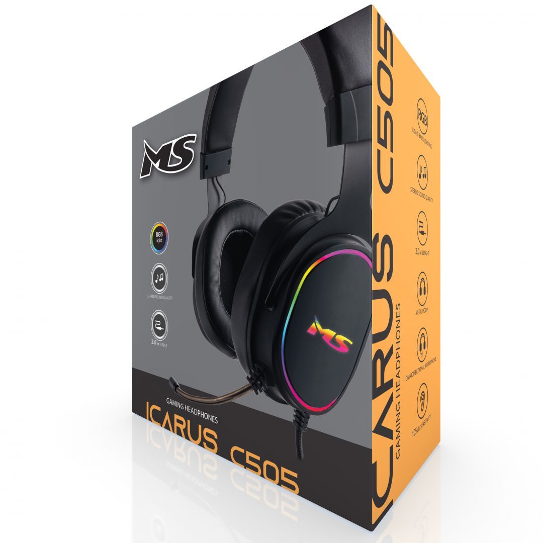 MS Icarus C505 Gaming headset Black MS Icarus C505 Gaming headset Black
