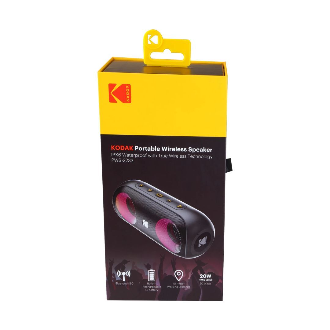 Kodak KO-PWS-2233 20W Bluetooth Speaker Black Kodak KO-PWS-2233 20W Bluetooth Speaker Black