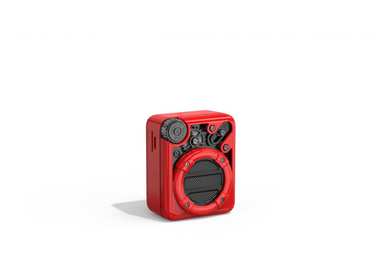 Divoom Espresso Bluetooth Speaker Red Divoom Espresso Bluetooth Speaker Red
