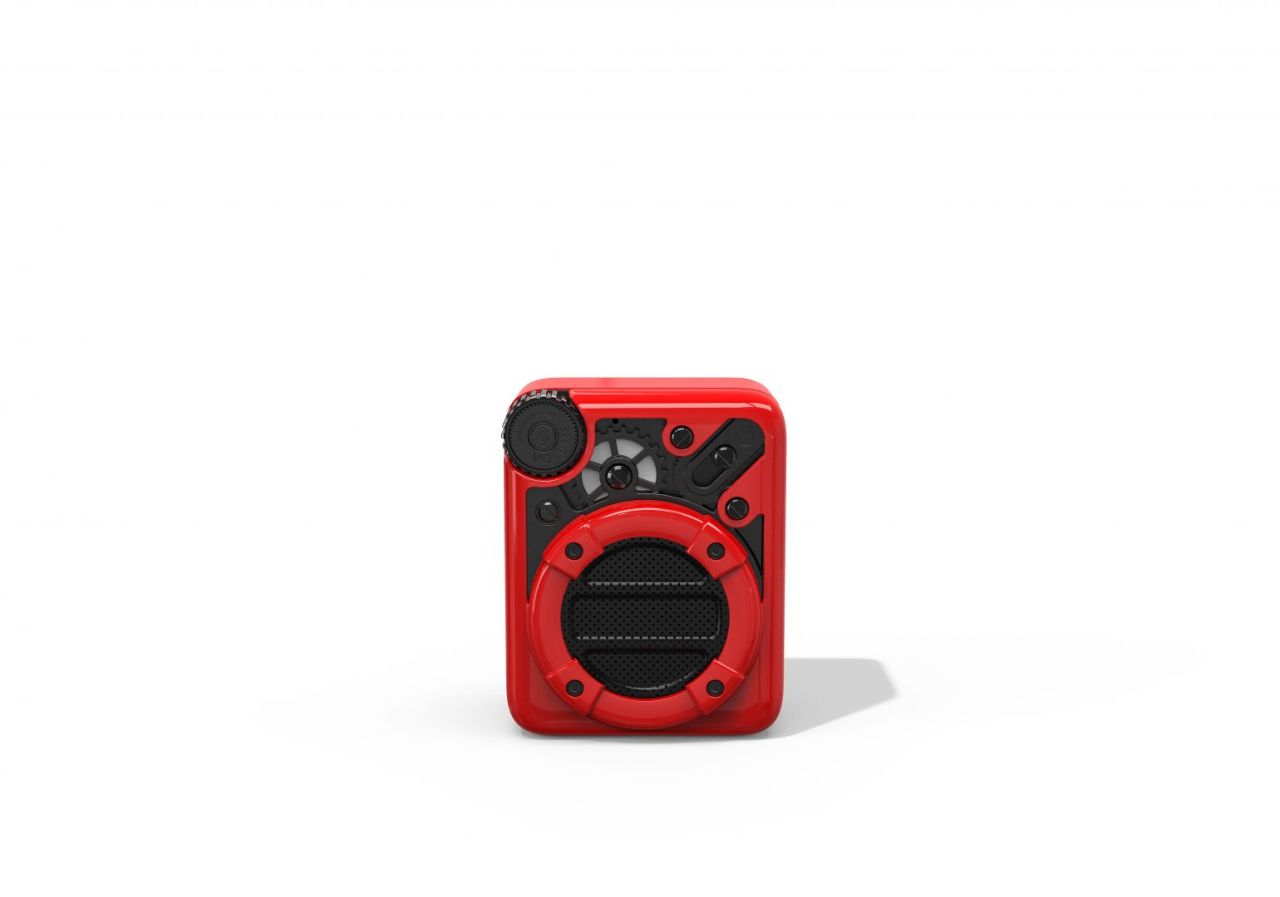 Divoom Espresso Bluetooth Speaker Red Divoom Espresso Bluetooth Speaker Red