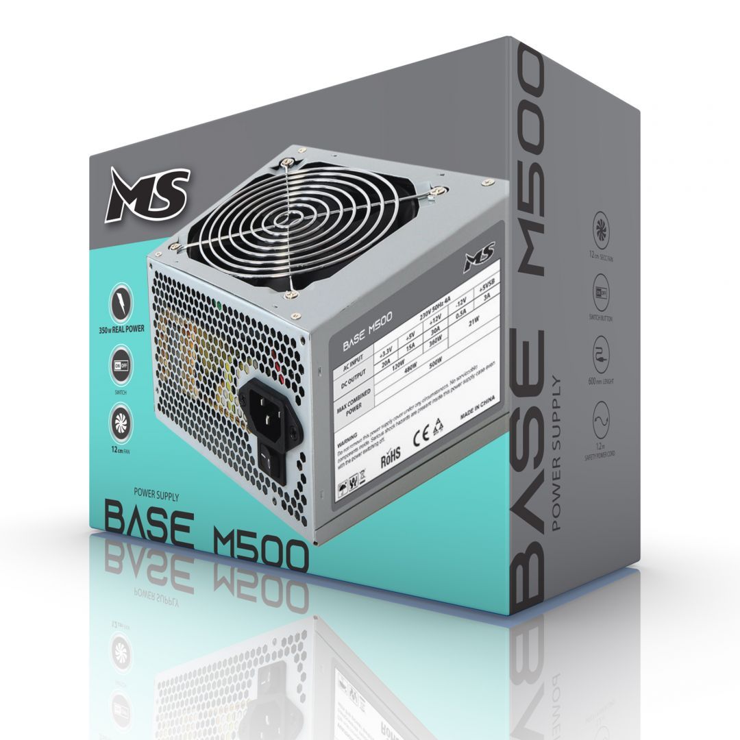 MS 500W 80+ Bronze Base M500 MS 500W 80+ Bronze Base M500