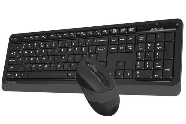 A4-Tech FG1010 Wireless Keyboard Combo Grey US A4-Tech FG1010 Wireless Keyboard Combo Grey US