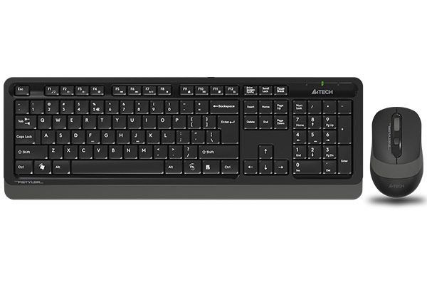 A4-Tech FG1010 Wireless Keyboard Combo Grey US A4-Tech FG1010 Wireless Keyboard Combo Grey US