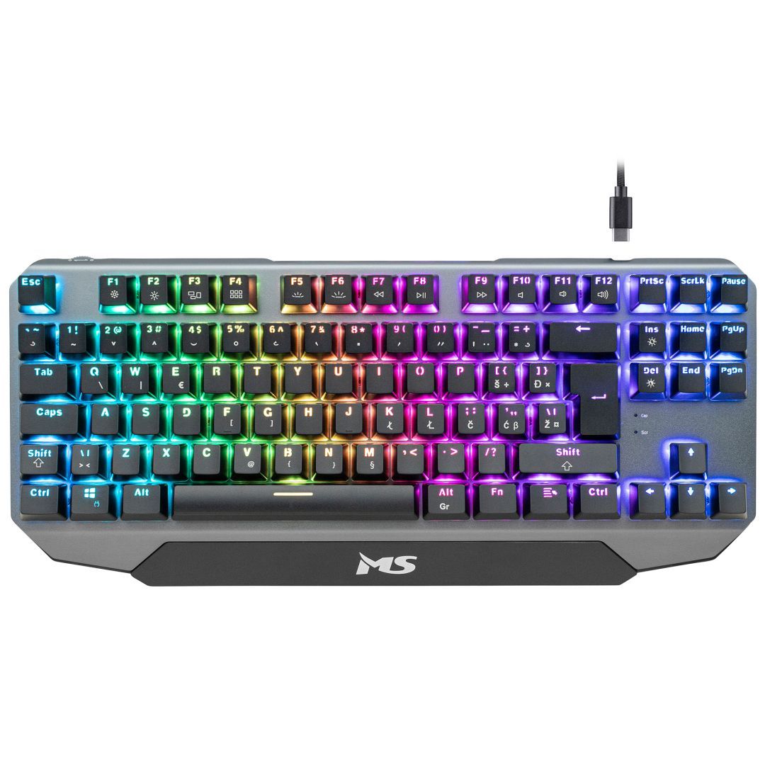 MS Elite C905 RGB Gaming Keyboard Black US MS Elite C905 RGB Gaming Keyboard Black US