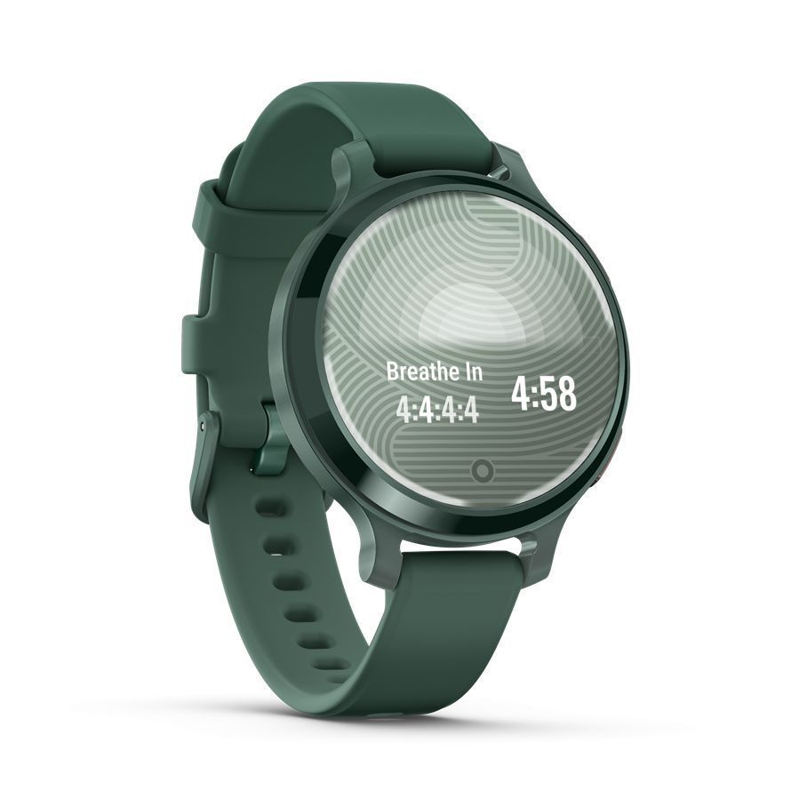 Garmin Lily 2 Active Jasper Green with Jasper Green Silicone Band Garmin Lily 2 Active Jasper Green with Jasper Green Silicone Band