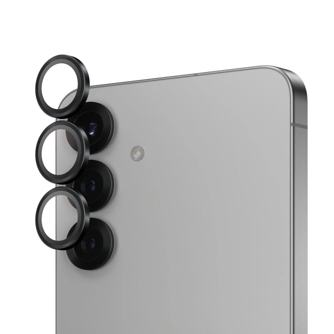 PanzerGlass Hoops Black Lens Protector for Samsung S25+ PanzerGlass Hoops Black Lens Protector for Samsung S25+