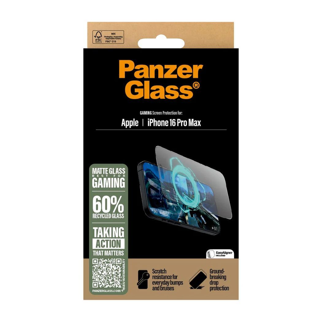 PanzerGlass Gaming Screen Protector for iPhone 16 Pro Max UWF PanzerGlass Gaming Screen Protector for iPhone 16 Pro Max UWF