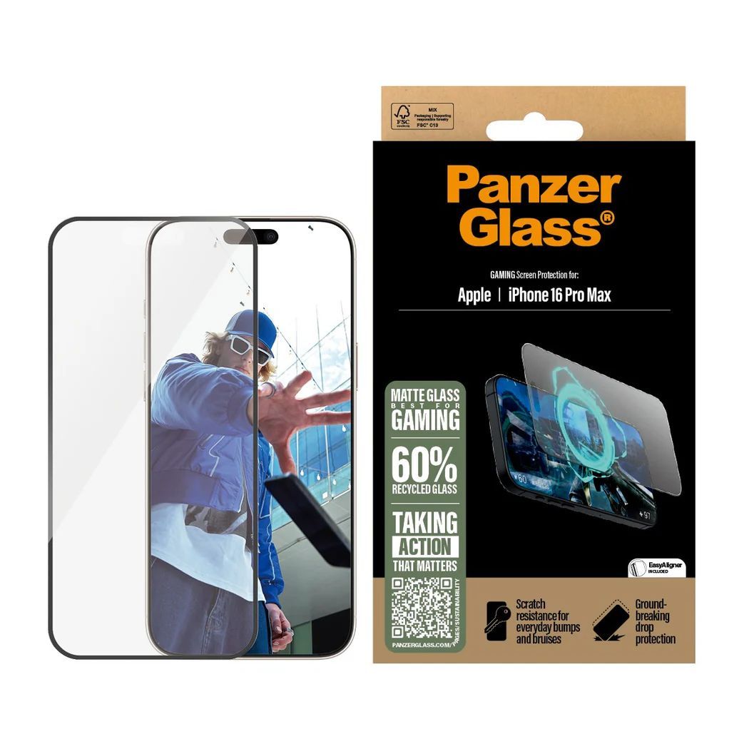 PanzerGlass Gaming Screen Protector for iPhone 16 Pro Max UWF PanzerGlass Gaming Screen Protector for iPhone 16 Pro Max UWF