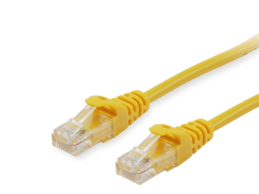 EQuip CAT6 U-UTP Patch Cable 0,15m Yellow EQuip CAT6 U-UTP Patch Cable 0,15m Yellow