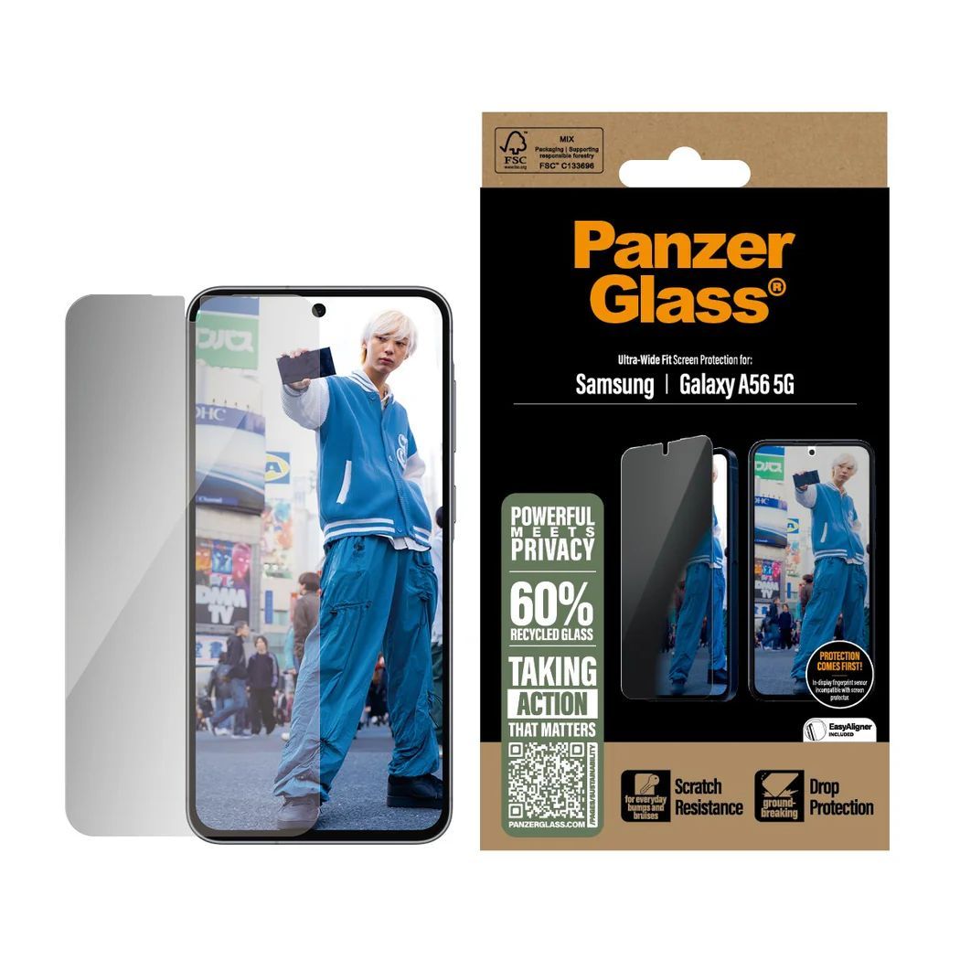PanzerGlass Privacy Screen Protector Samsung Galaxy A56 5G PanzerGlass Privacy Screen Protector Samsung Galaxy A56 5G