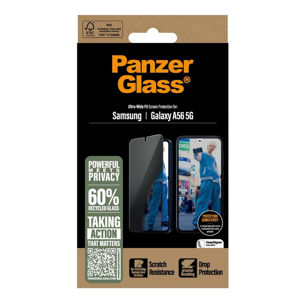 PanzerGlass Privacy Screen Protector Samsung Galaxy A56 5G PanzerGlass Privacy Screen Protector Samsung Galaxy A56 5G