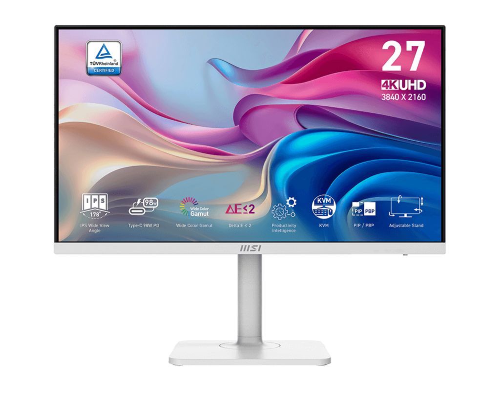 Msi 27" Modern MD272UPHW IPS LED