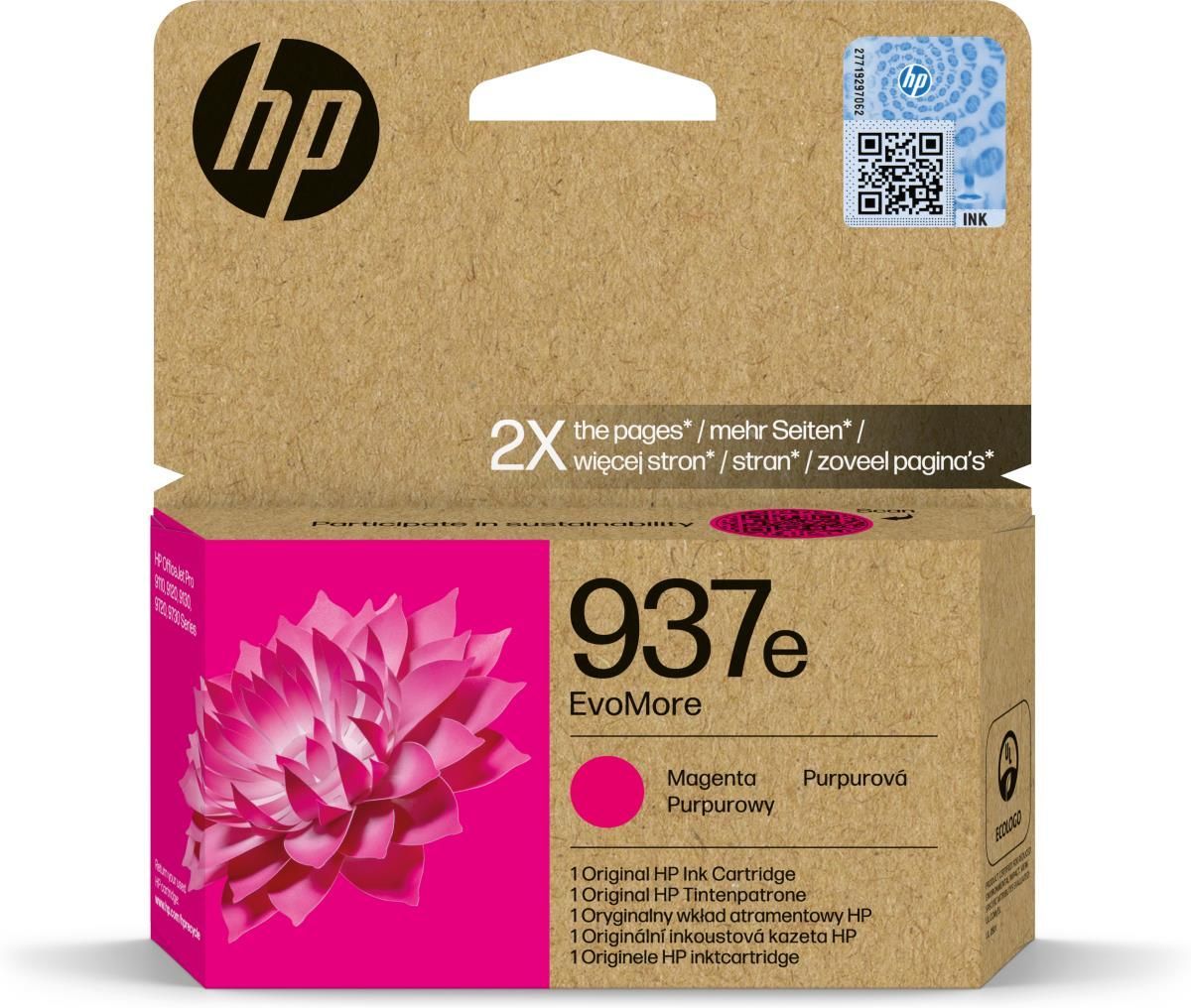 HP 937e Magenta tintapatron HP 937e Magenta tintapatron
