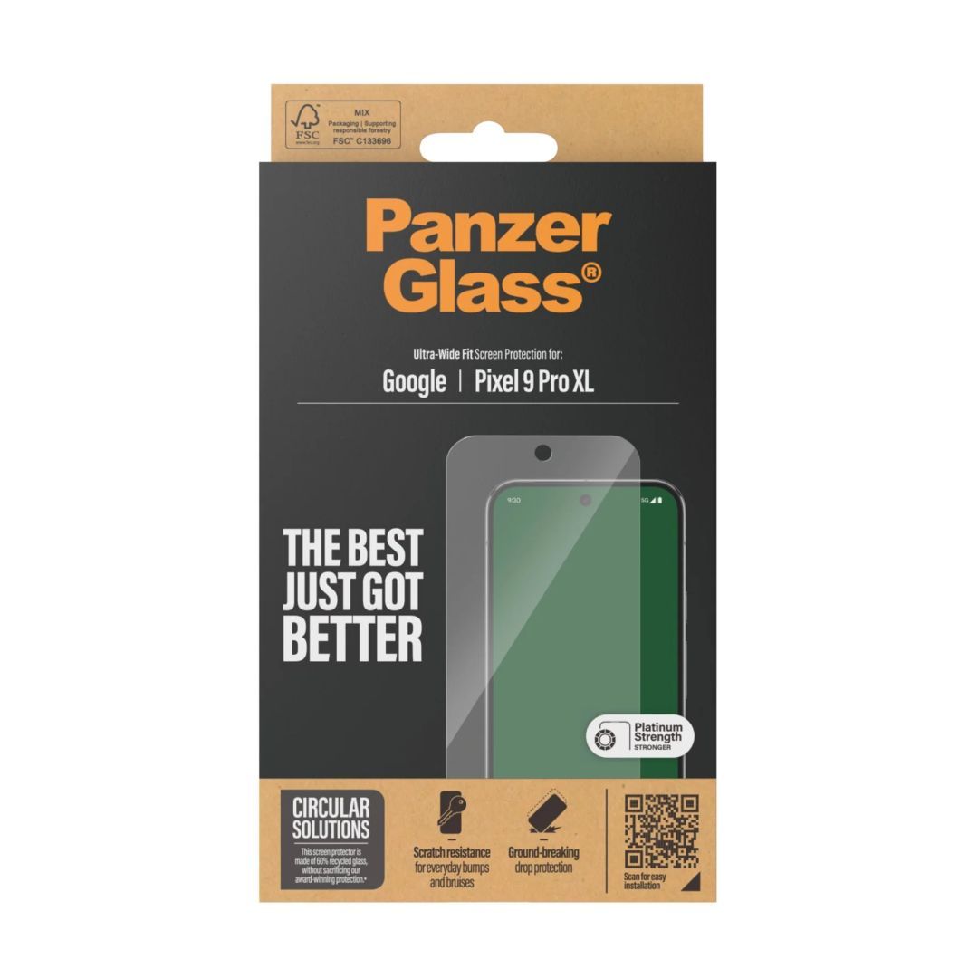 PanzerGlass Screen Protector for Google Pixel 9 Pro XL UWF PanzerGlass Screen Protector for Google Pixel 9 Pro XL UWF