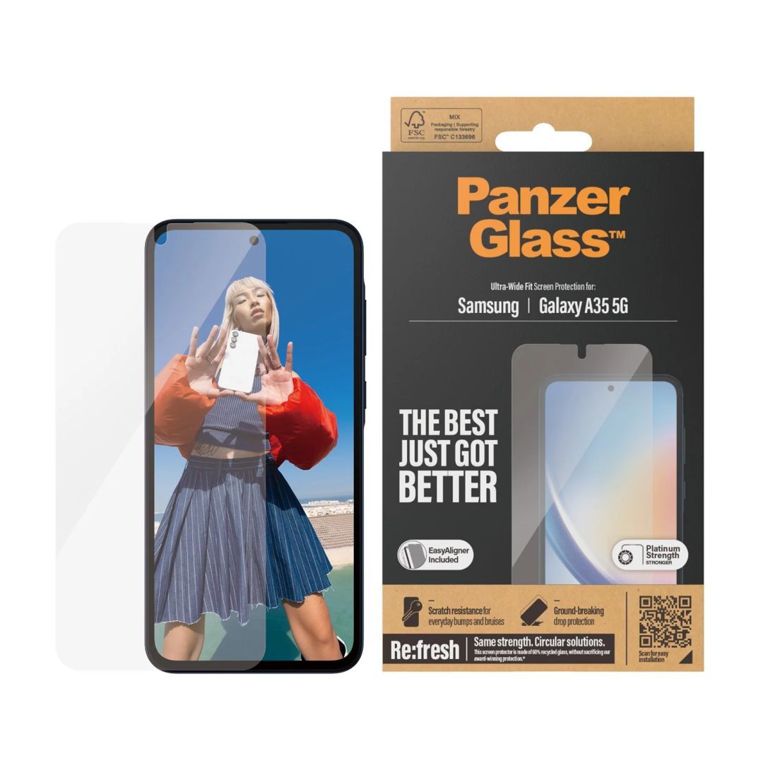 PanzerGlass Screen Protector Samsung Galaxy A35 5G UWF PanzerGlass Screen Protector Samsung Galaxy A35 5G UWF