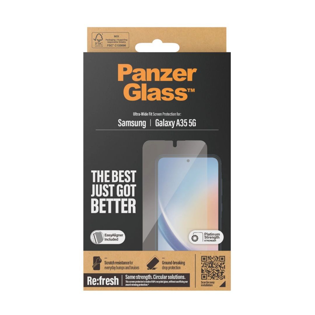 PanzerGlass Screen Protector Samsung Galaxy A35 5G UWF PanzerGlass Screen Protector Samsung Galaxy A35 5G UWF