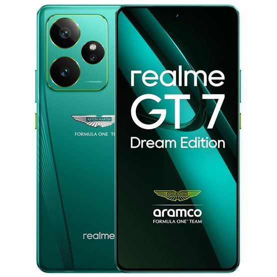 Realme GT 7 Dream Edition 512GB DualSIM Aston Martin Green Realme GT 7 Dream Edition 512GB DualSIM Aston Martin Green