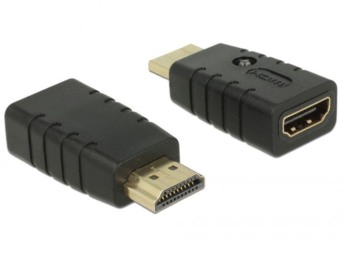 DeLock HDMI-A male > HDMI-A female EDID Emulator Adapter DeLock HDMI-A male > HDMI-A female EDID Emulator Adapter