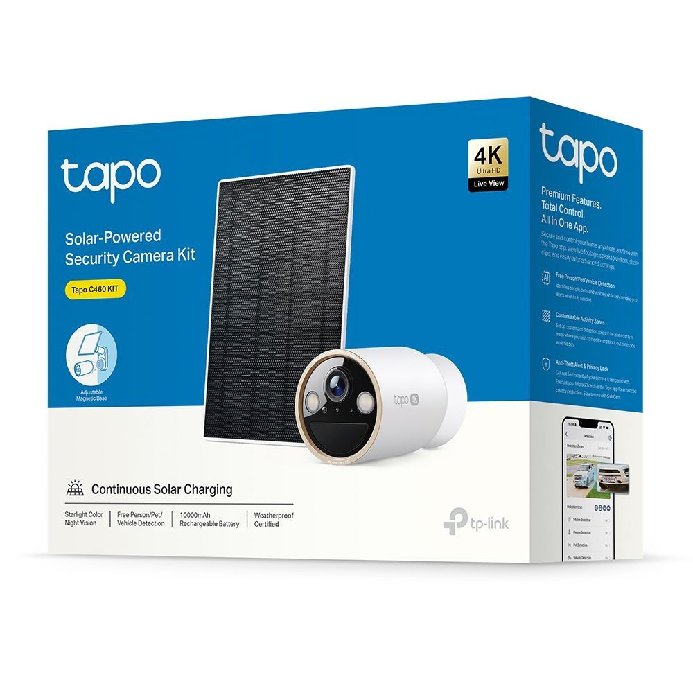 TP-Link Tapo C460 KIT Solar-Powered Security Camera Kit