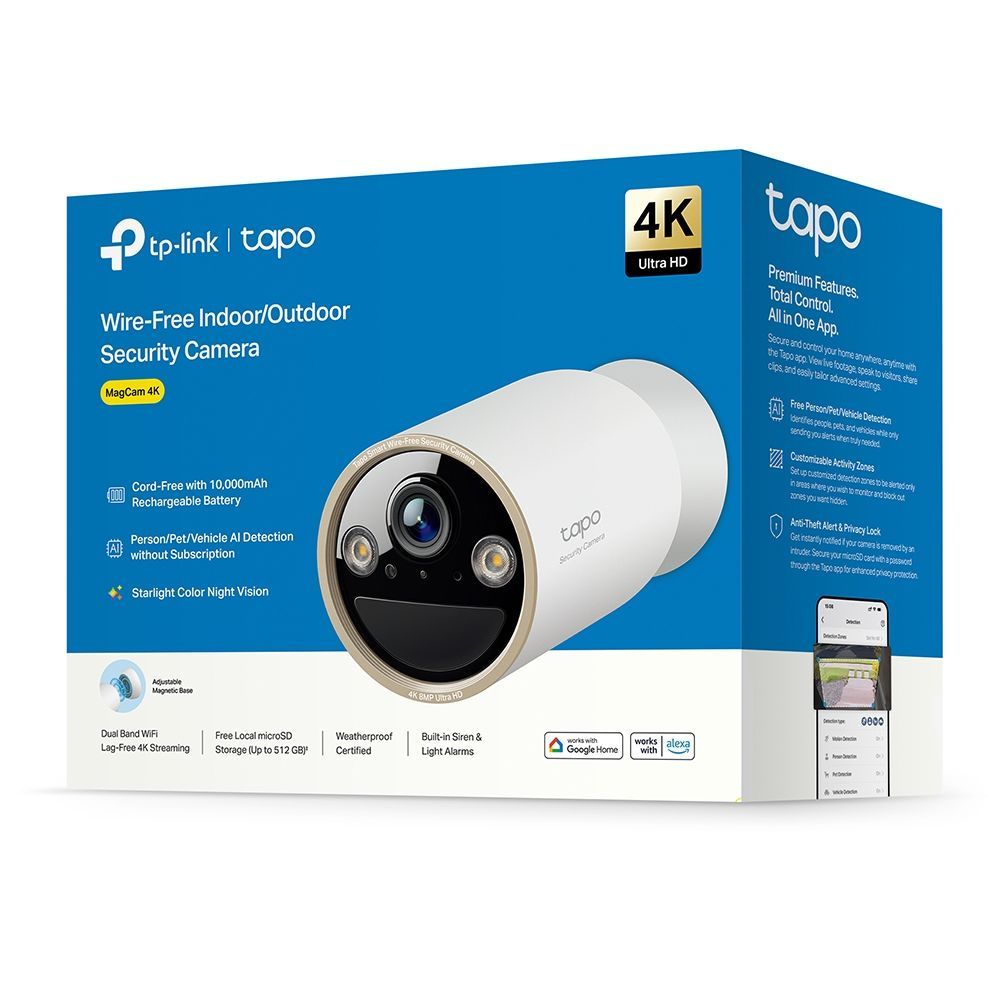 TP-Link Tapo C460 Battery-Powered Outdoor Security Camera TP-Link Tapo C460 Battery-Powered Outdoor Security Camera