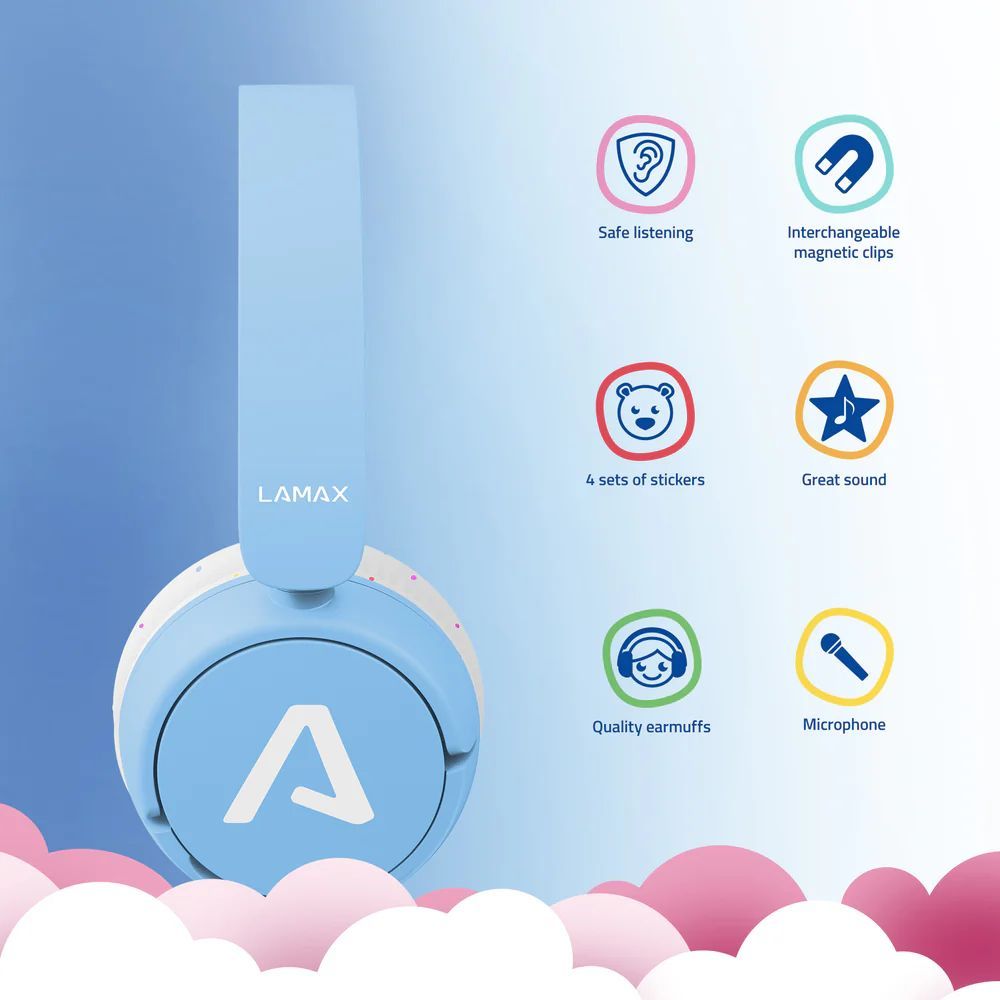 Lamax SoundKid1 Headset Blue