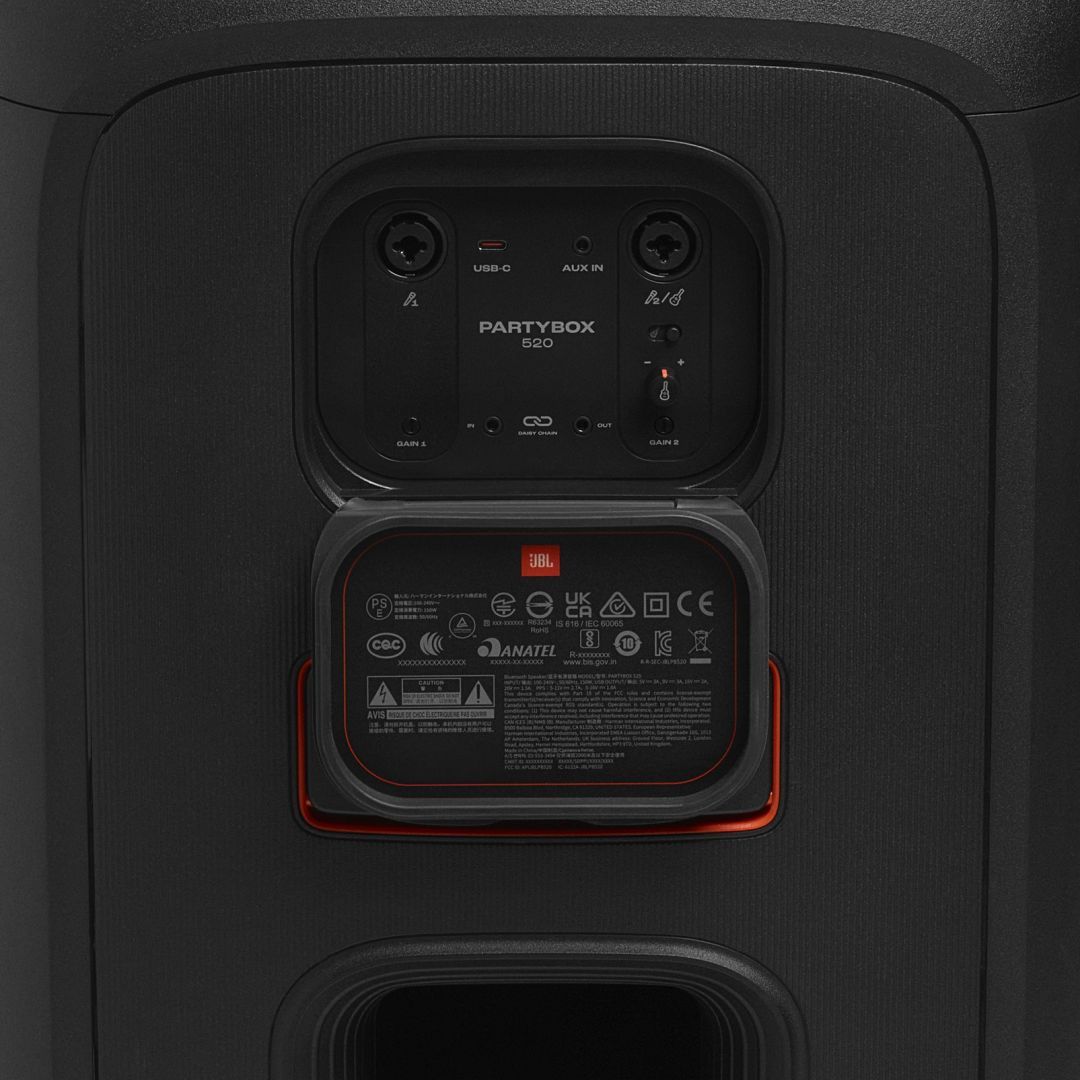 JBL PartyBox 520 Bluetooth Speaker Black