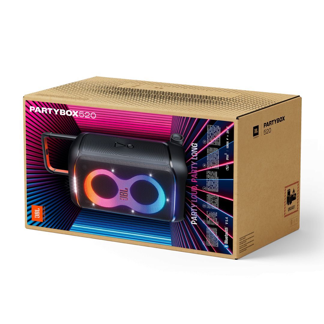 JBL PartyBox 520 Bluetooth Speaker Black