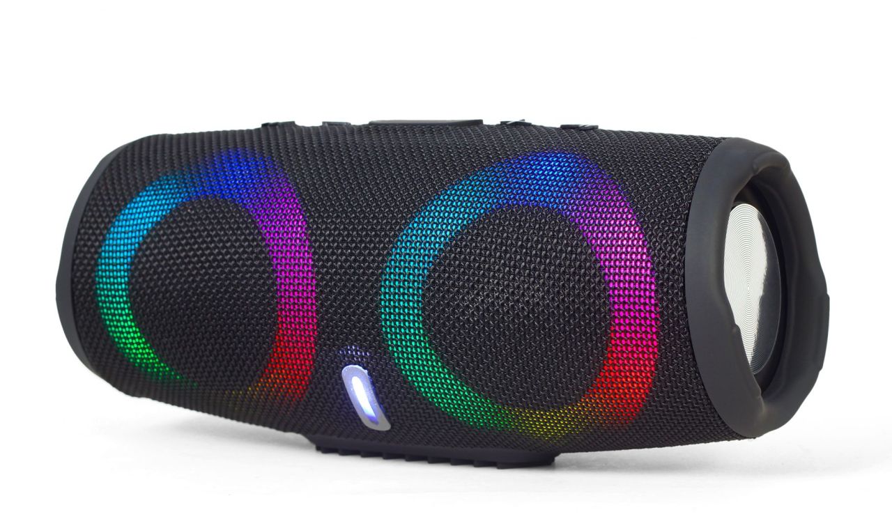 Gembird SPK-BT-LED-02 Bluetooth LED Speaker Black Gembird SPK-BT-LED-02 Bluetooth LED Speaker Black